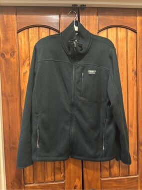 Green LL Bean jacket